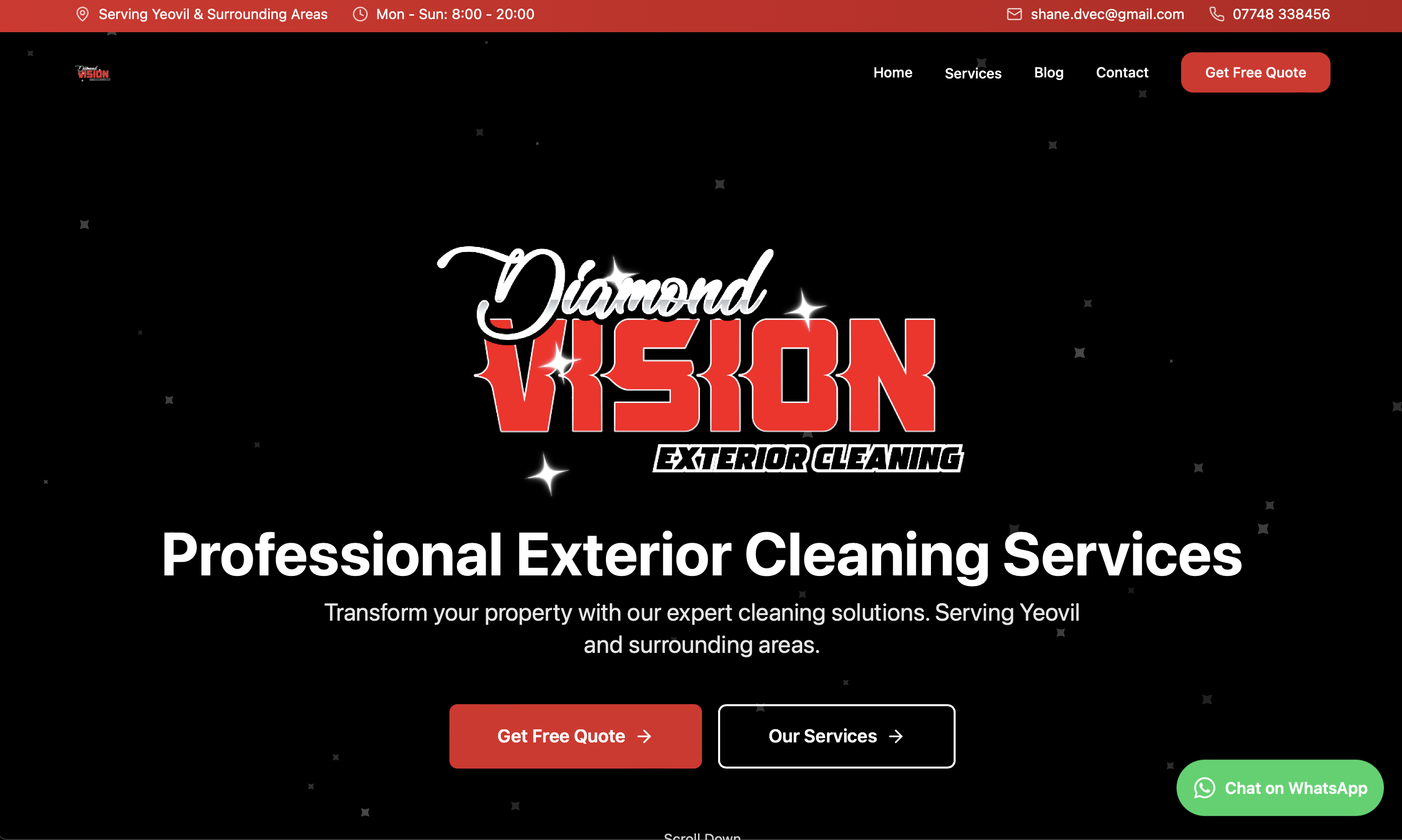 Diamond Vision Exterior Cleaning